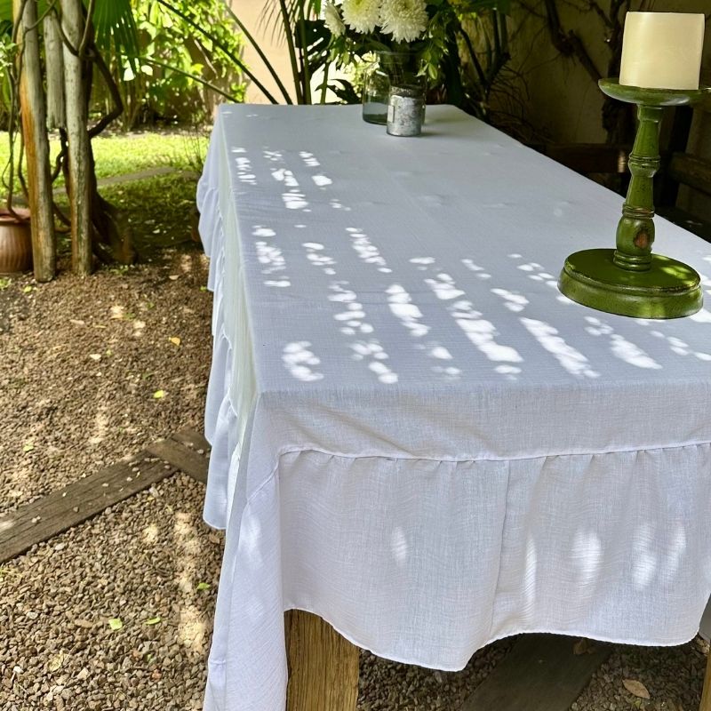 Mantel Paz / Lino Blanco