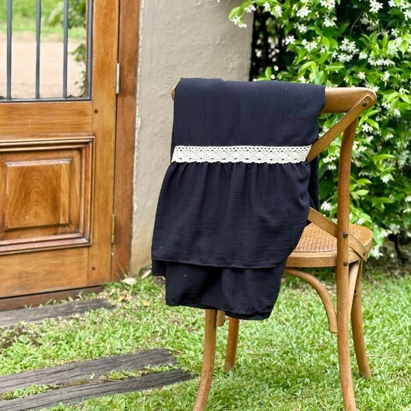 Mantel Maui / Lino Negro