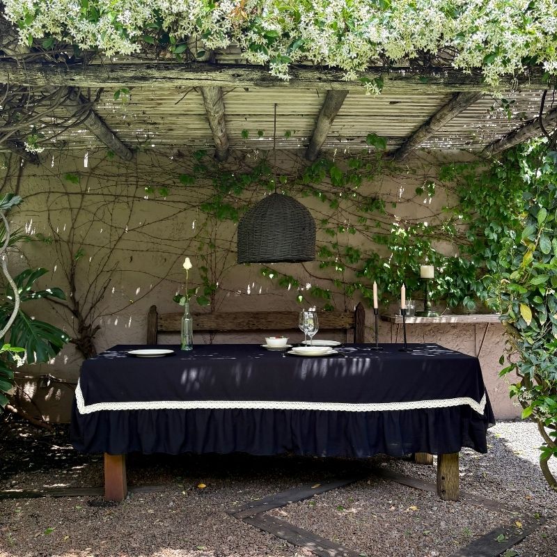 Mantel Maui / Lino Negro